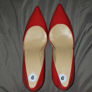 Michael Kors Red Heels Pumps (NWT)